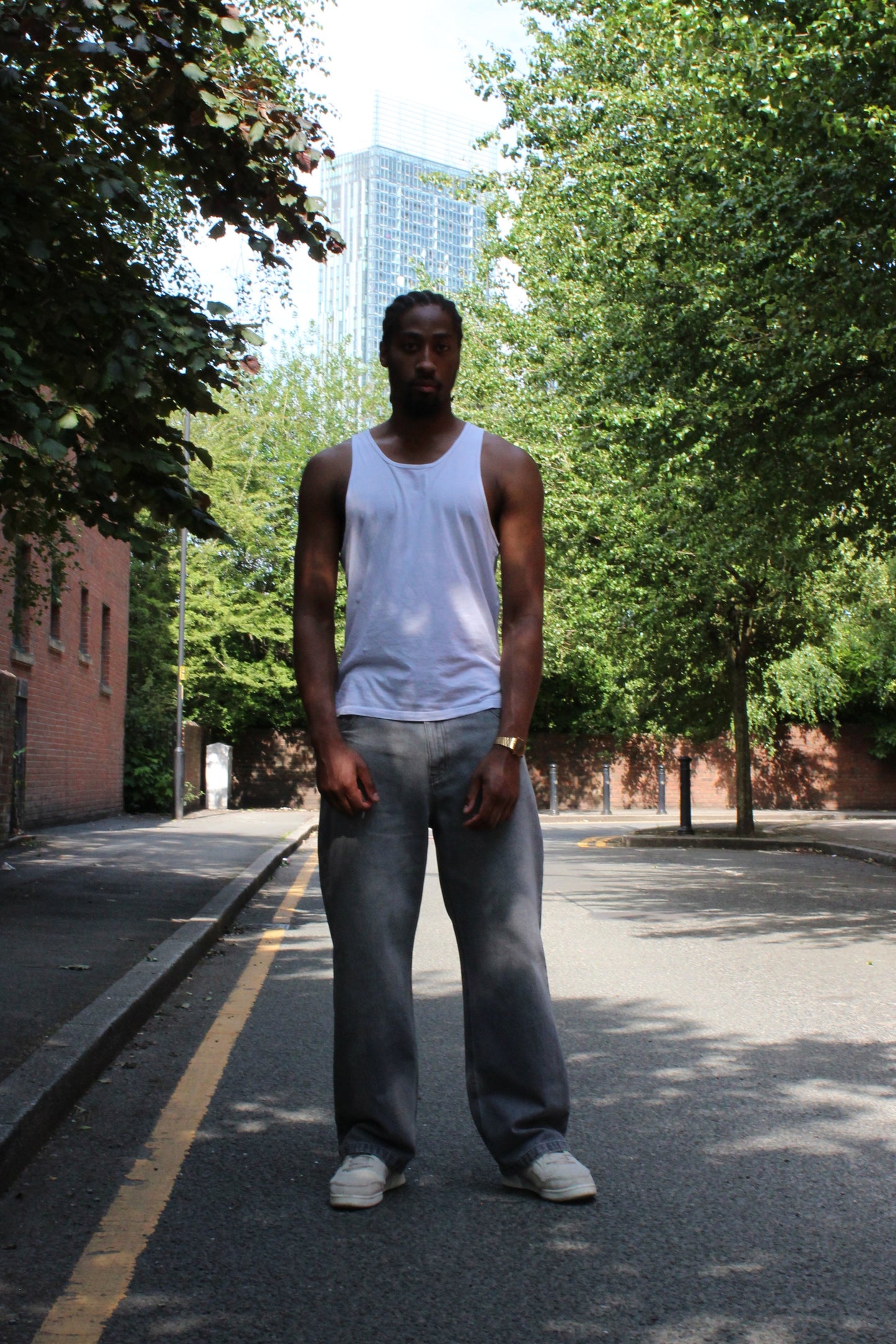 GHOST TONE DENIM JEANS